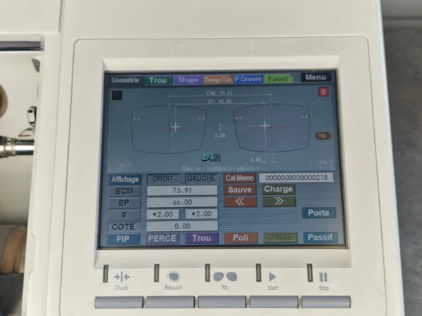 LCD Screen with Touch Panel for Nidek ME-1000 | ICE-9000