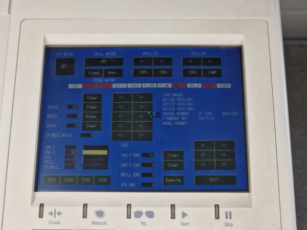 LCD Screen with Touch Panel for Nidek ME-1000 | ICE-9000